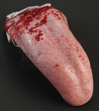 Severed tongue